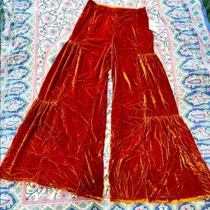 Free People Velvet Pants Size 8